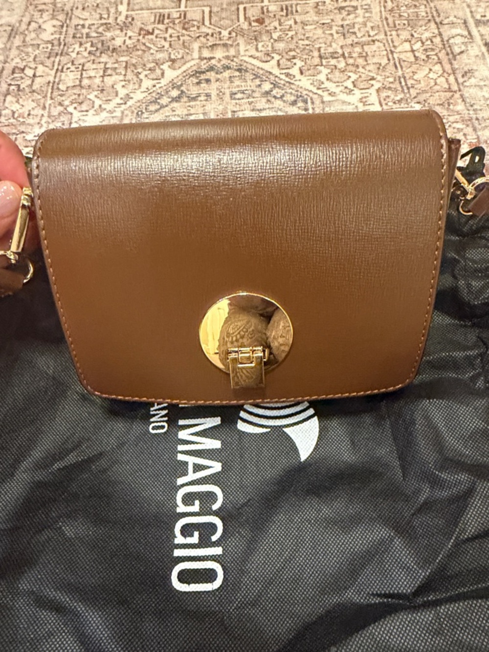 Laura DiMaggio Leather Cross body‎ bag